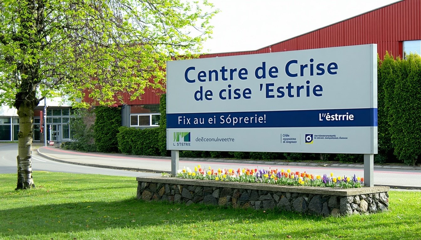 Logo du Centre de crise de l'Estrie